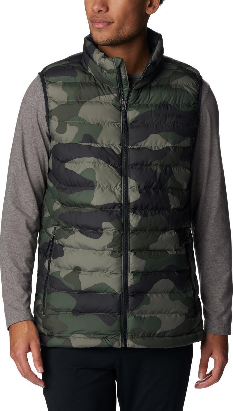 Powder Lite Vest - Mens - Stone Green Mod Camo Print 1