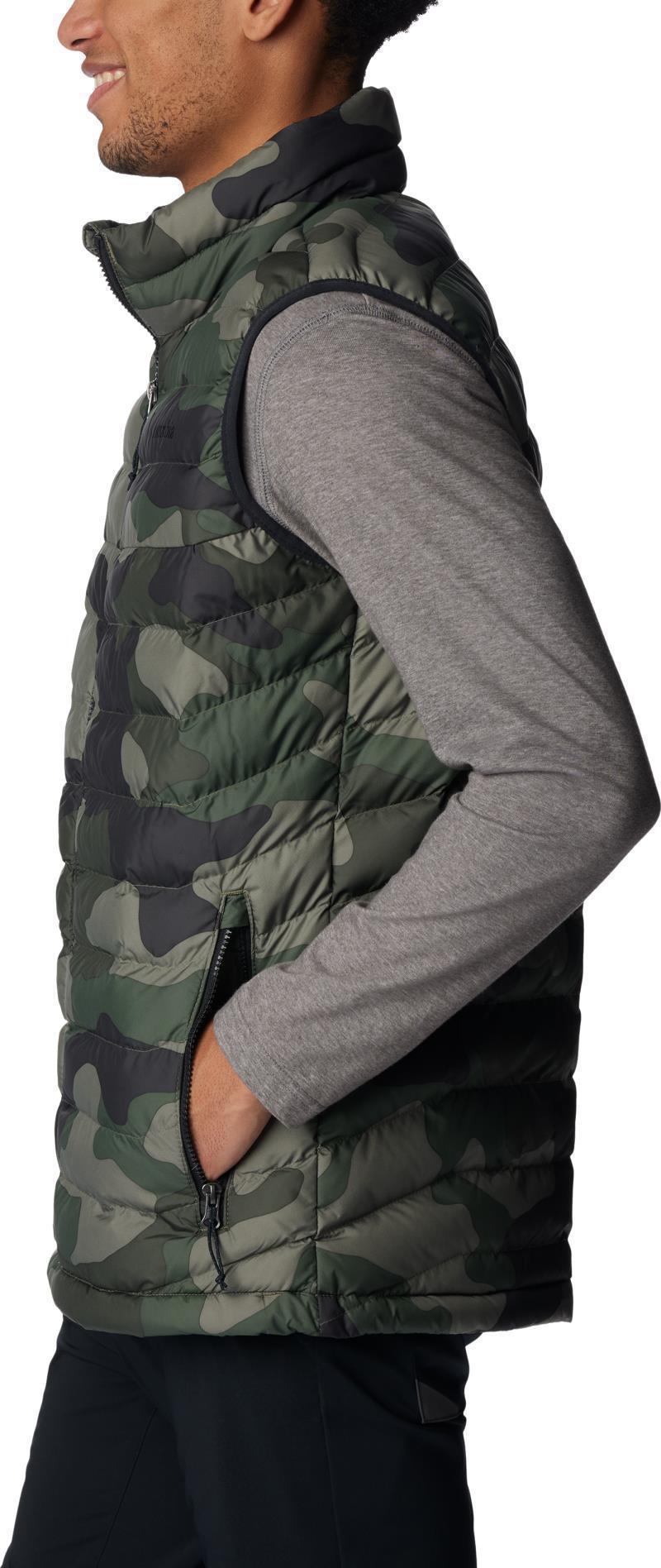 Powder Lite Vest - Mens - Stone Green Mod Camo Print 4
