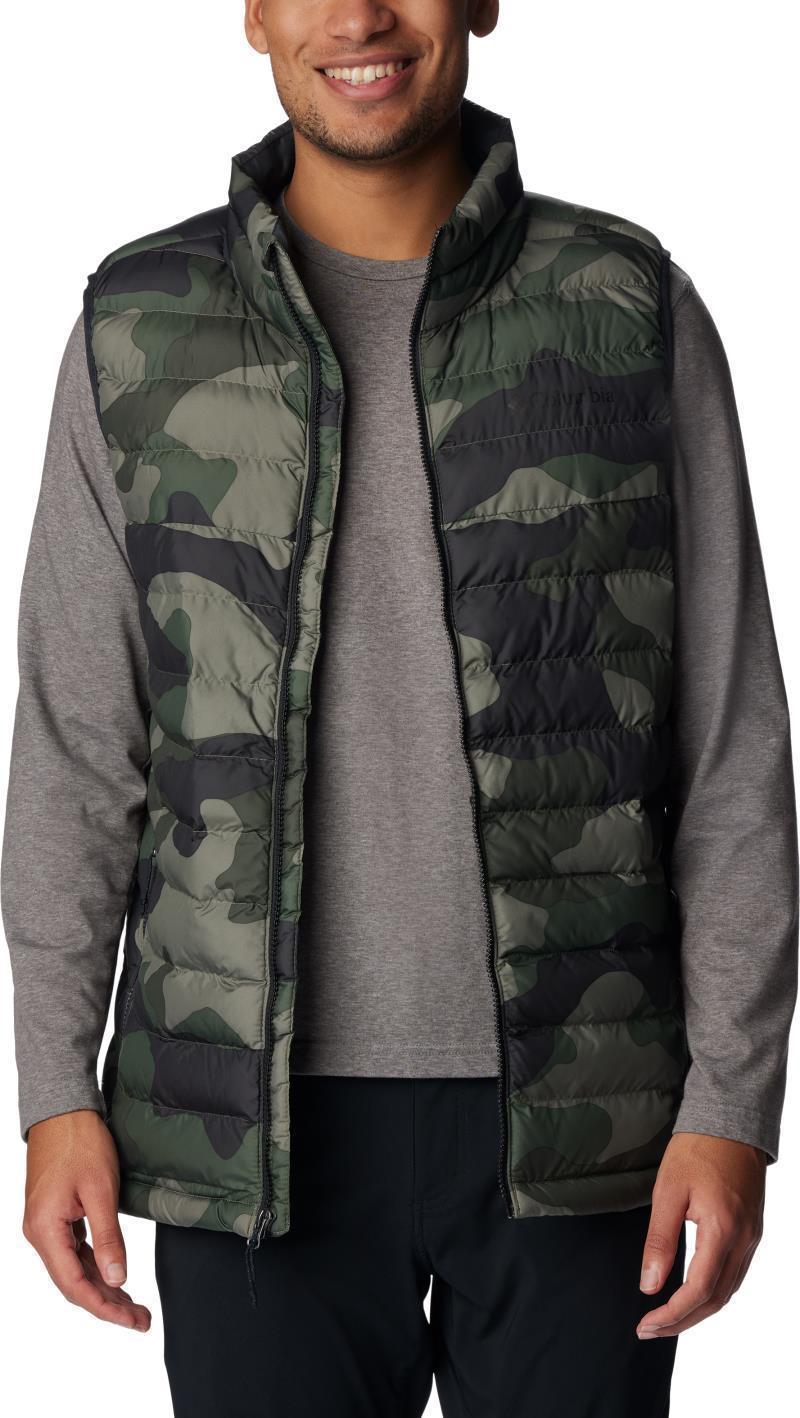 Powder Lite Vest - Tall - Mens - Stone Green Mod Camo Print 3
