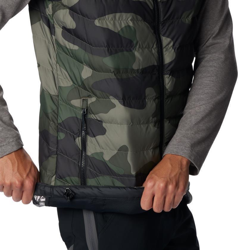 Powder Lite Vest - Tall - Mens - Stone Green Mod Camo Print 8