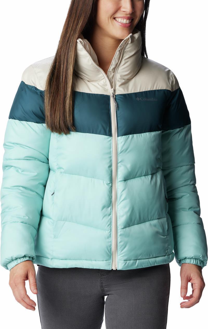 Puffect Color Blocked Jacket - Womens - Aqua Haze / Night Wave / Dark Stone 1