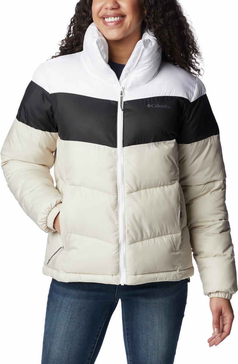Puffect Color Blocked Jacket - Womens - Dark Stone / Black / White 1