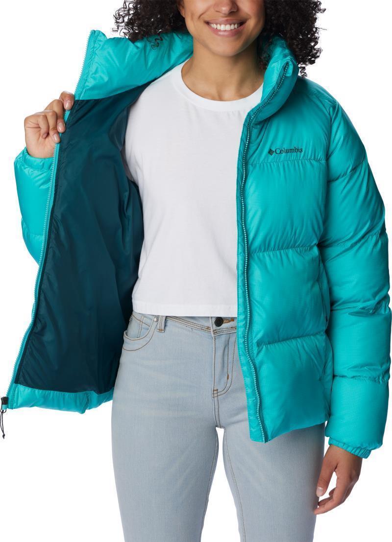 Puffect Jacket - Womens - Bright Aqua 5