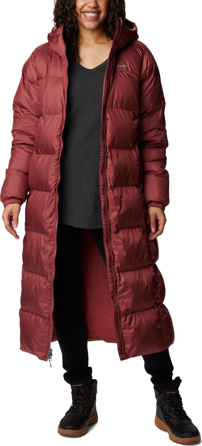 Puffect Long Jacket - Womens - Beetroot 4
