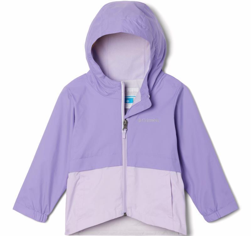 Rain-Zilla Jacket - Toddler Girls - Paisley Purple / Morning Mist 1