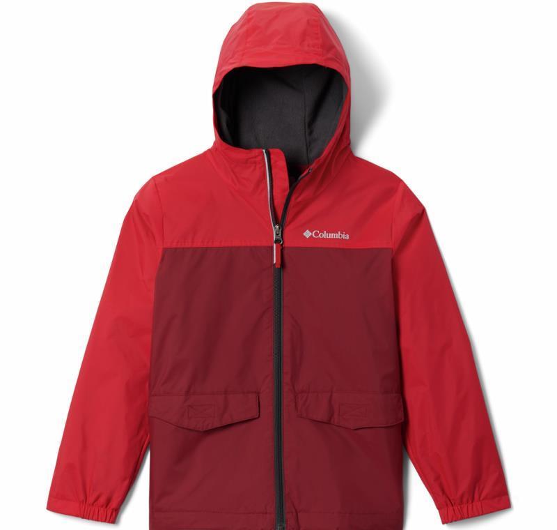 Rain-Zilla Jacket - Youth Boys - Red Jasper / Mountain Red 1