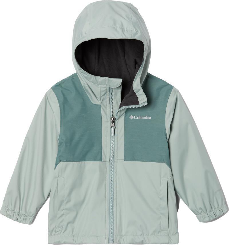 Rainy Trails Fleece Lined Jacket - Toddler Boys - Niagara / Metal Slub 1