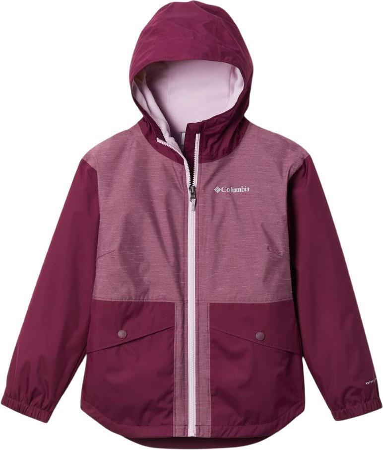 Rainy Trails Fleece Lined Jacket - Youth Girls - Marionberry / Marionberry Slub 1