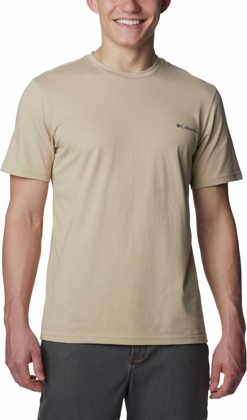 Rapid Ridge Back Graphic Tee II - Mens - Ancient Fossil / Tonal Treescape Graphic 1
