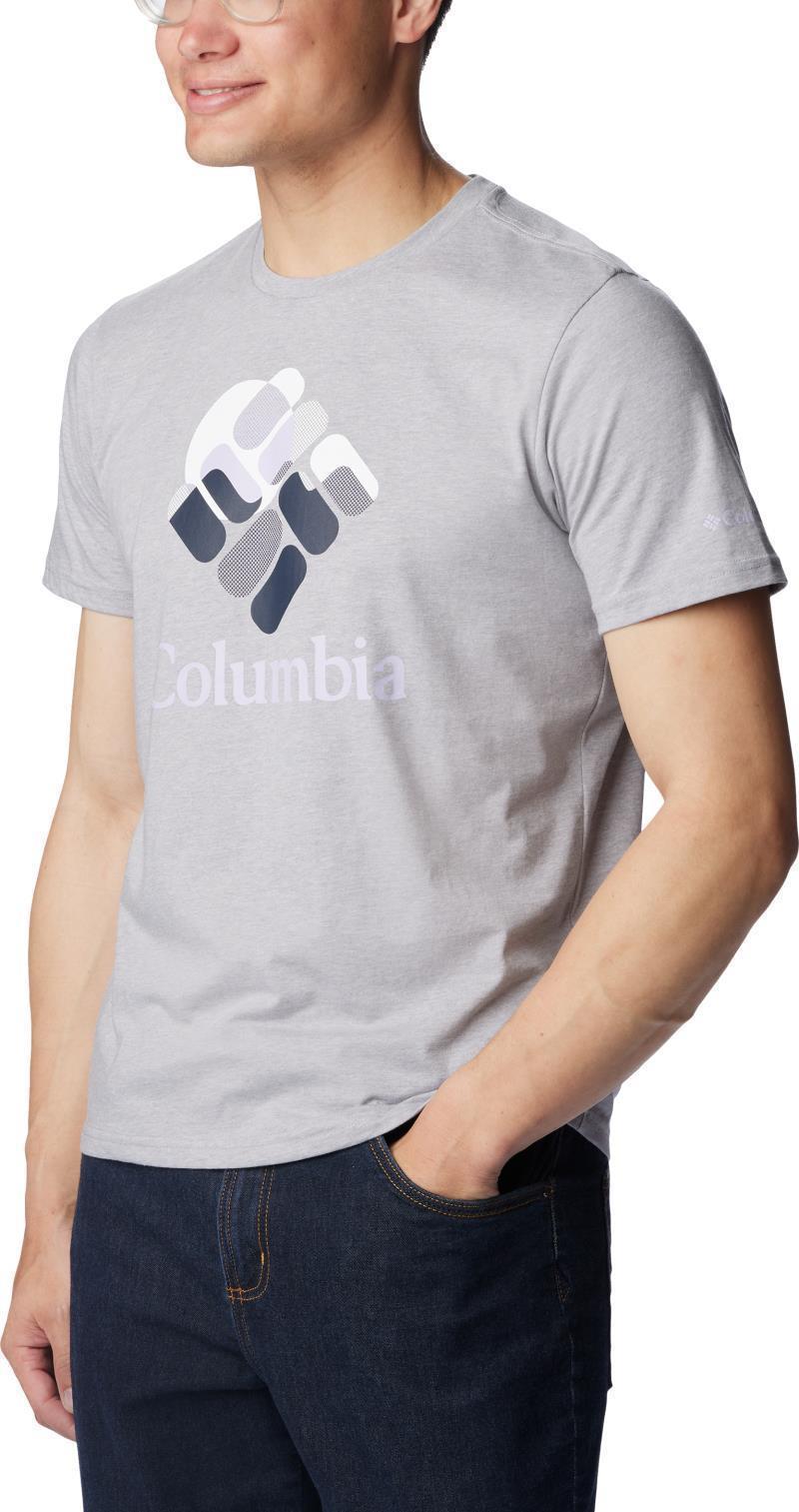 Rapid Ridge Graphic Tee - Mens - Columbia Grey Heather / Gemscape Graphic 3
