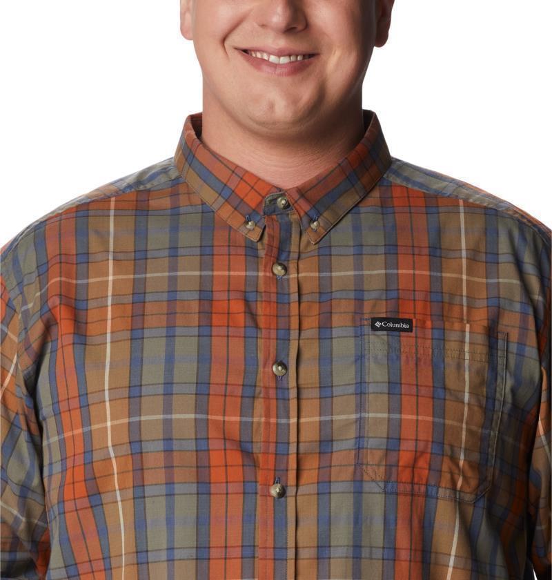 Rapid Rivers II LS Shirt - Big - Mens - Stone Green 2 Multi Plaid 5