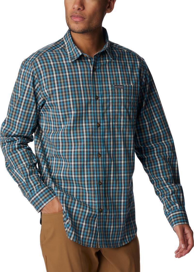 Rapid Rivers II LS Shirt - Mens - Shark Everyday Gingham 3