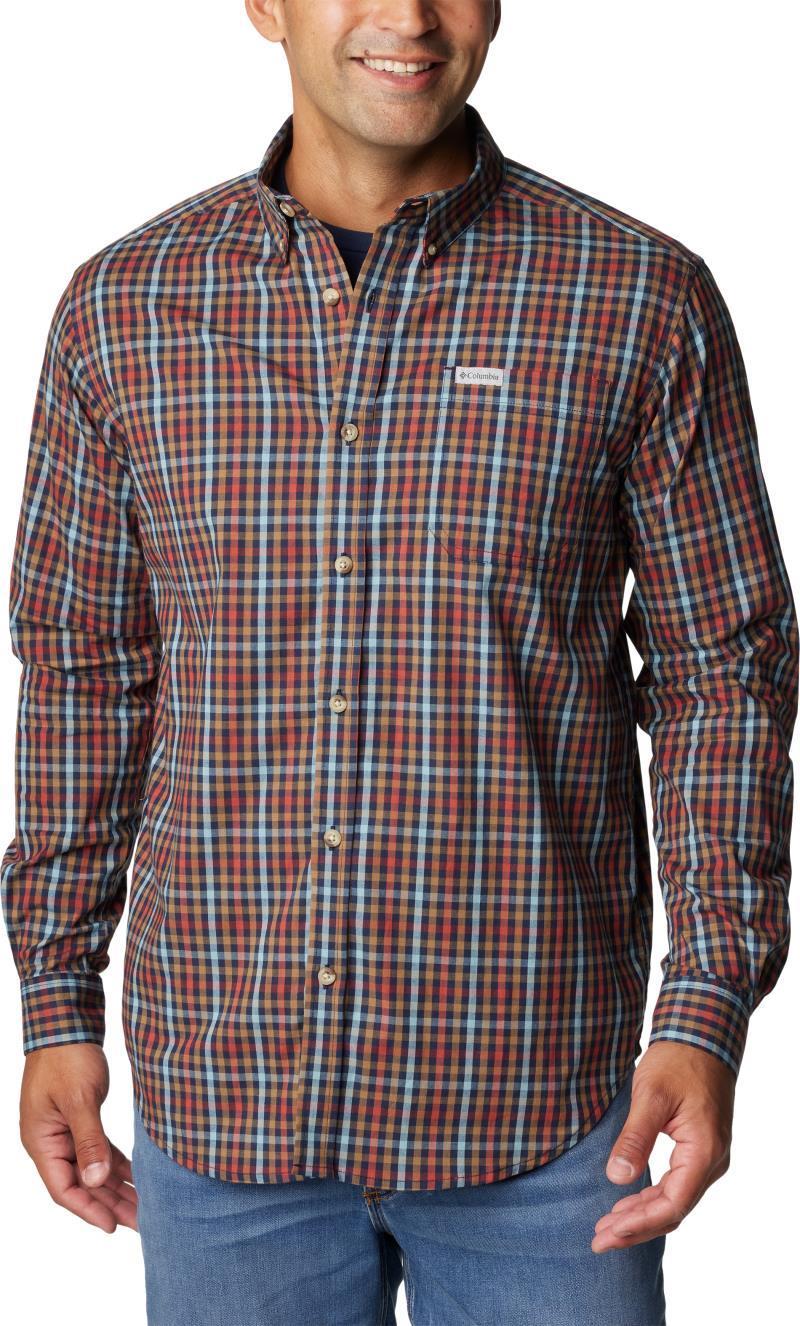 Rapid Rivers II LS Shirt - Tall - Mens - Collegiate Navy Everyday Gingham 1