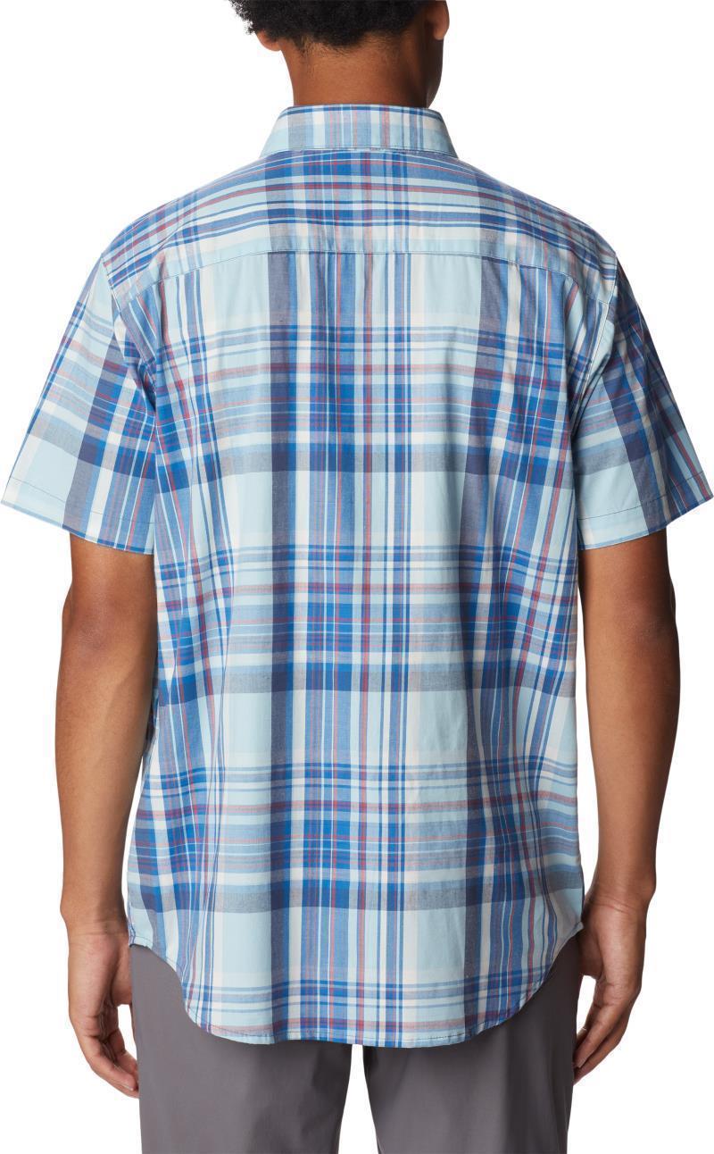 Rapid Rivers II SS Shirt - Mens - Bright Indigo Multi Plaid 2
