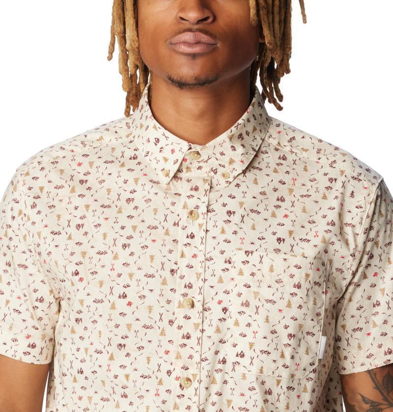 Rapid Rivers II SS Shirt - Mens - Chalk / Makin Tracks Print 5
