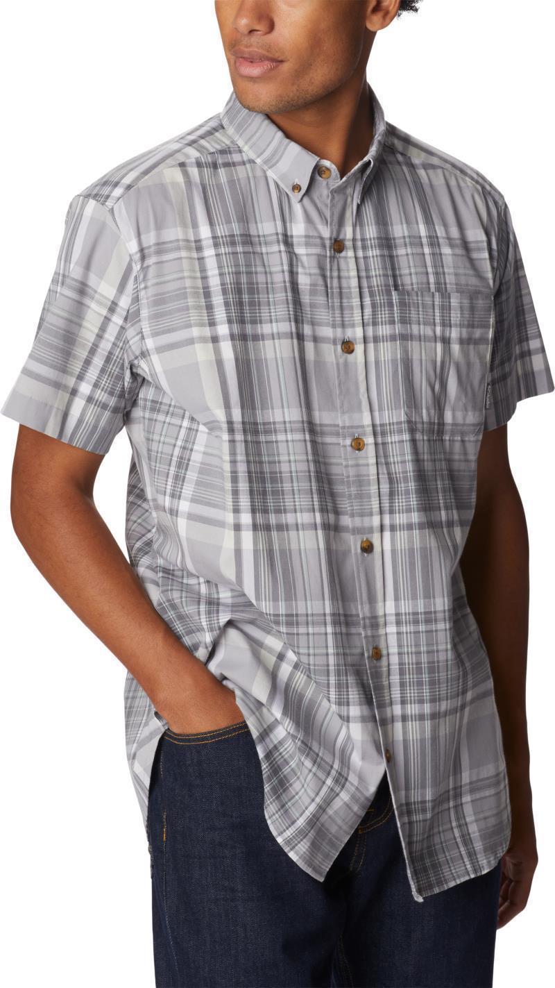 Rapid Rivers II SS Shirt - Mens - Columbia Grey Plaid 3