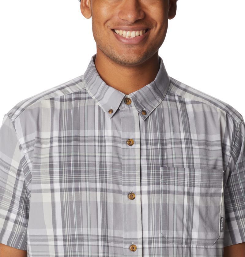 Rapid Rivers II SS Shirt - Mens - Columbia Grey Plaid 5