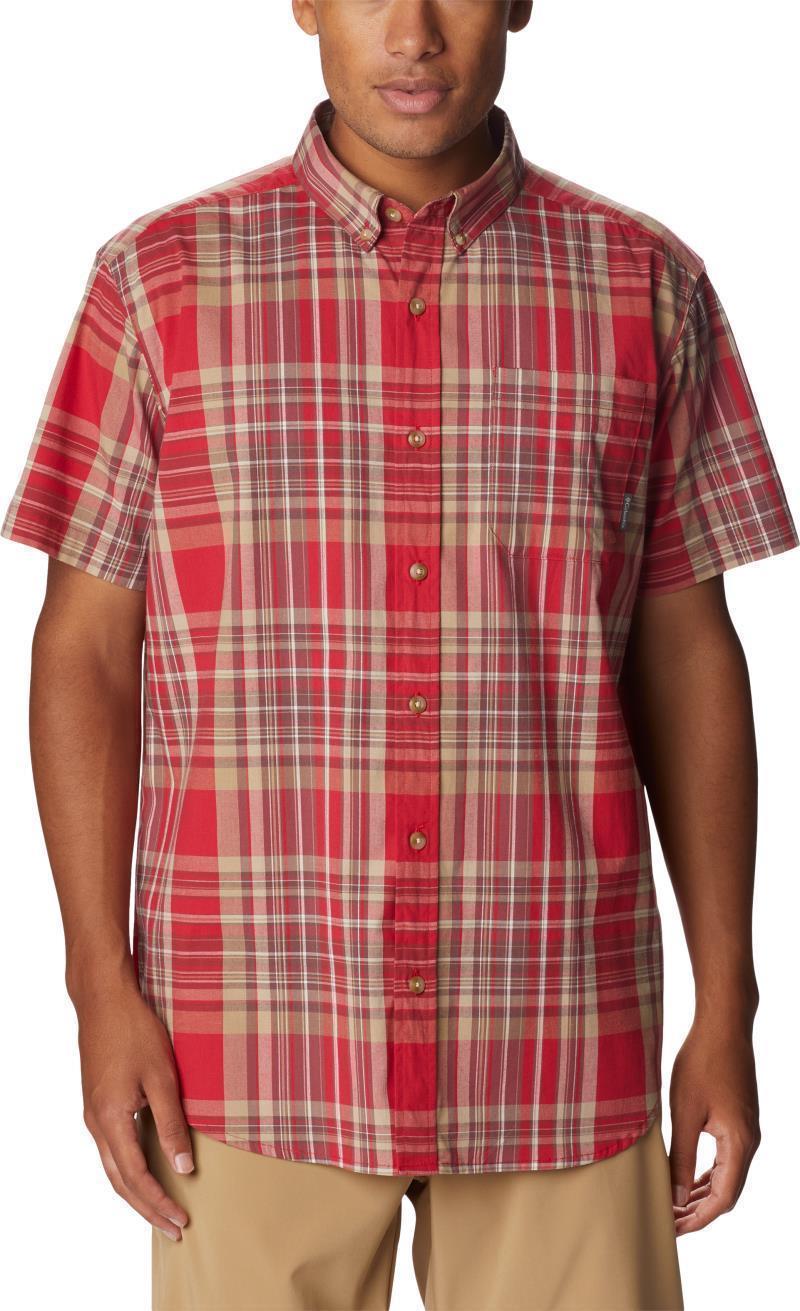 Rapid Rivers II SS Shirt - Mens - Mountain Red Multi Plaid 1