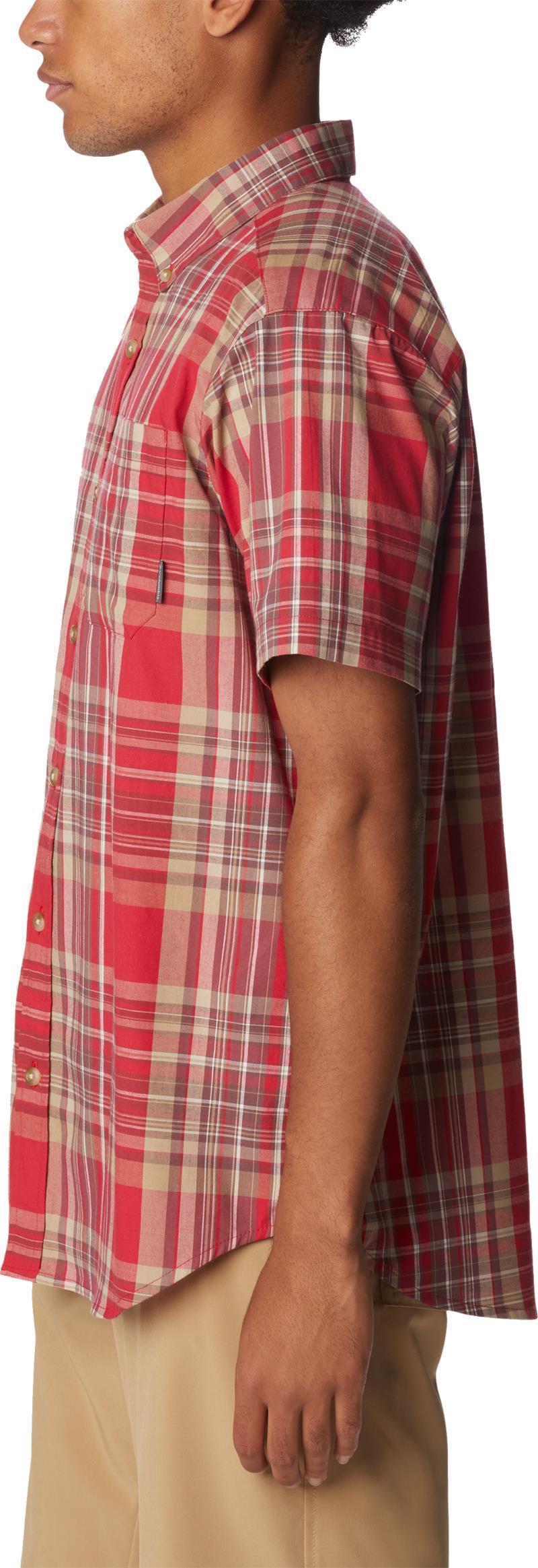 Rapid Rivers II SS Shirt - Mens - Mountain Red Multi Plaid 3