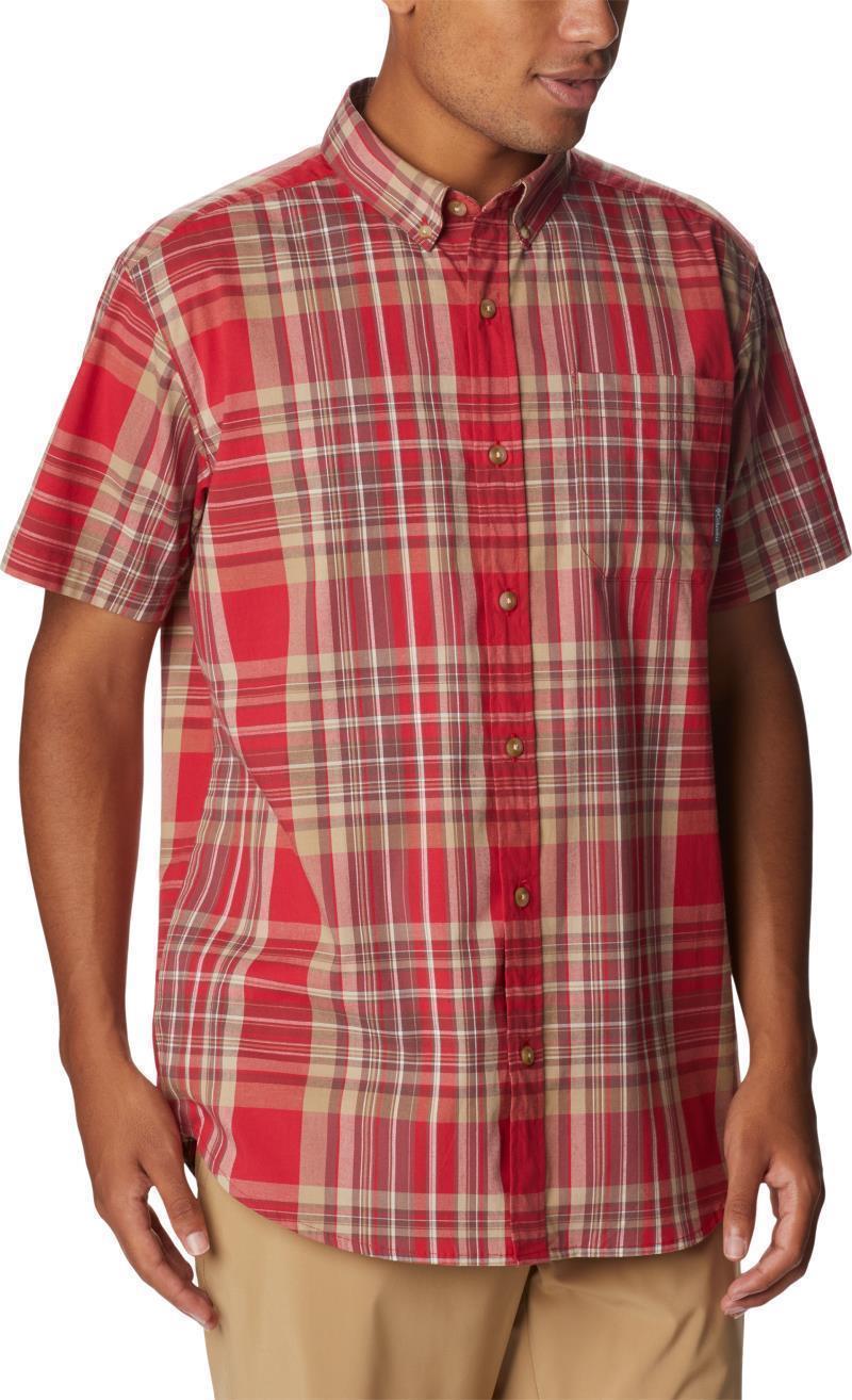 Rapid Rivers II SS Shirt - Mens - Mountain Red Multi Plaid 4