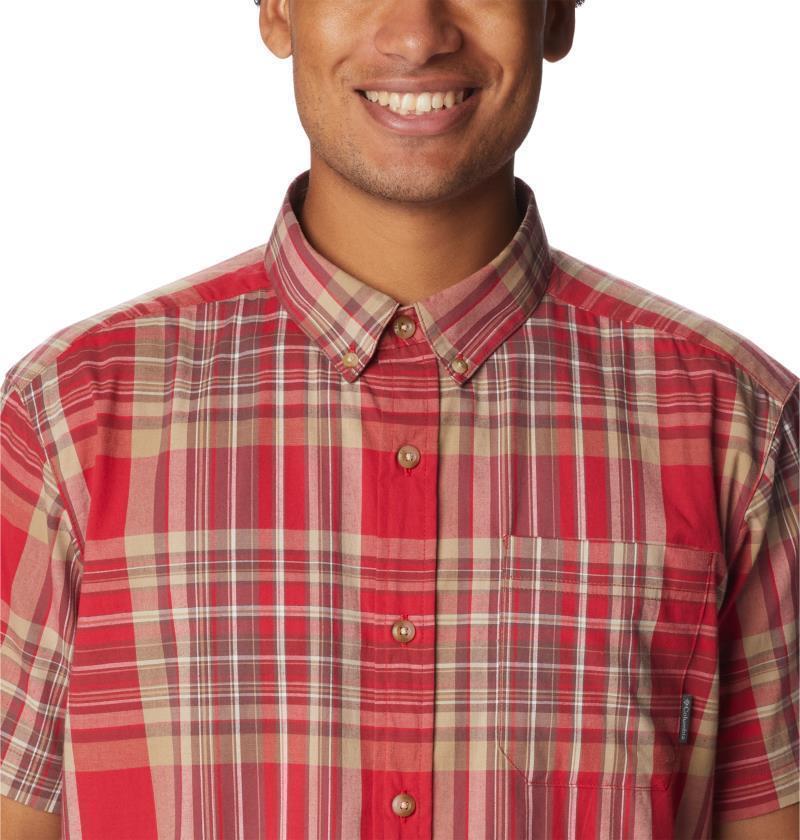 Rapid Rivers II SS Shirt - Mens - Mountain Red Multi Plaid 5