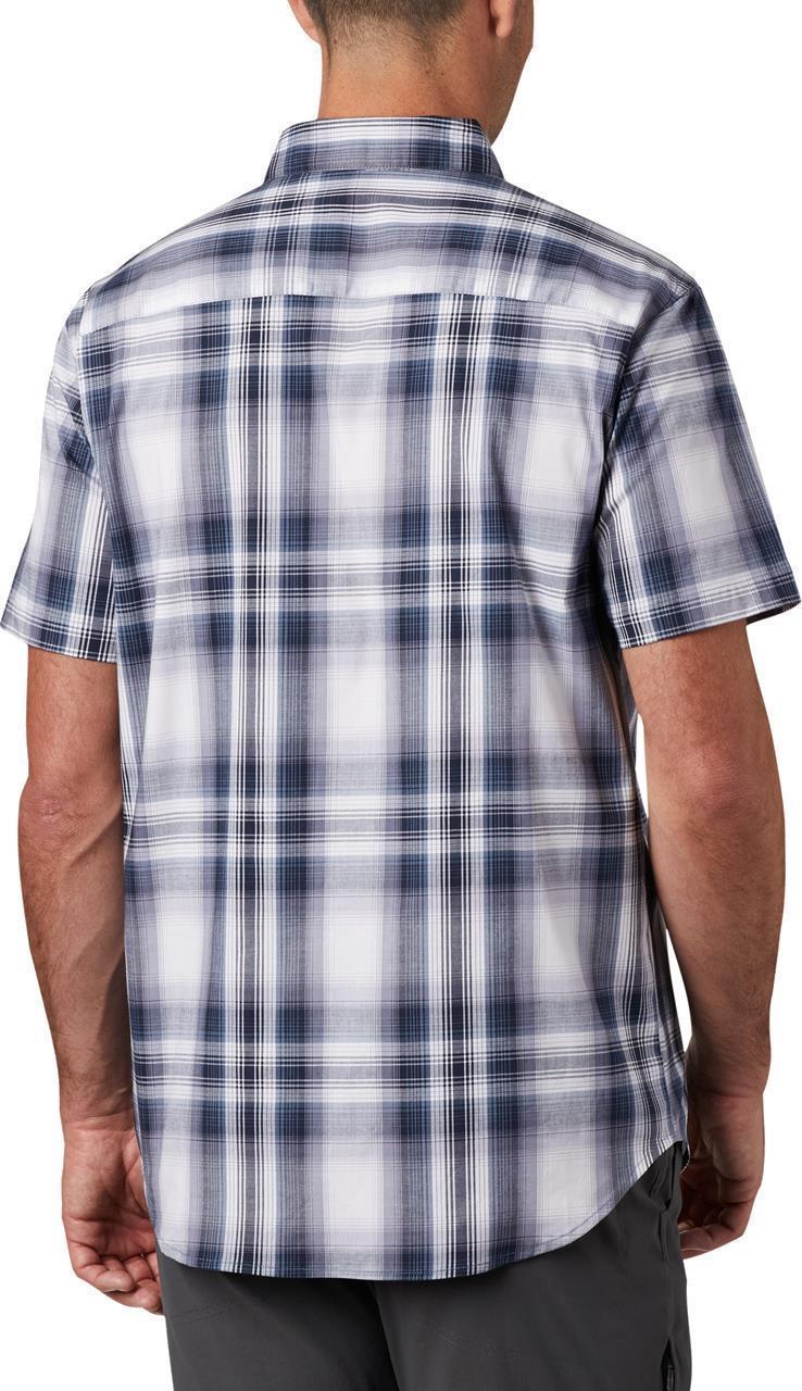 Rapid Rivers II SS Shirt - Tall - Mens - Collegiate Navy Ombre Plaid 2