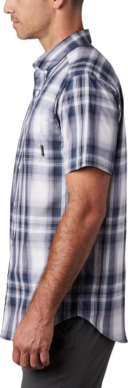 Rapid Rivers II SS Shirt - Tall - Mens - Collegiate Navy Ombre Plaid 3