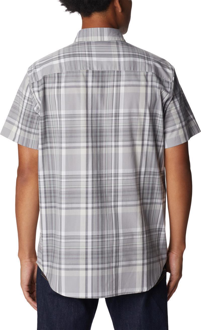 Rapid Rivers II SS Shirt - Tall - Mens - Columbia Grey Plaid 3