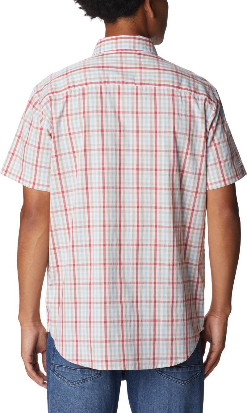 Rapid Rivers II SS Shirt - Tall - Mens - Sunset Red Multi Gingham 2