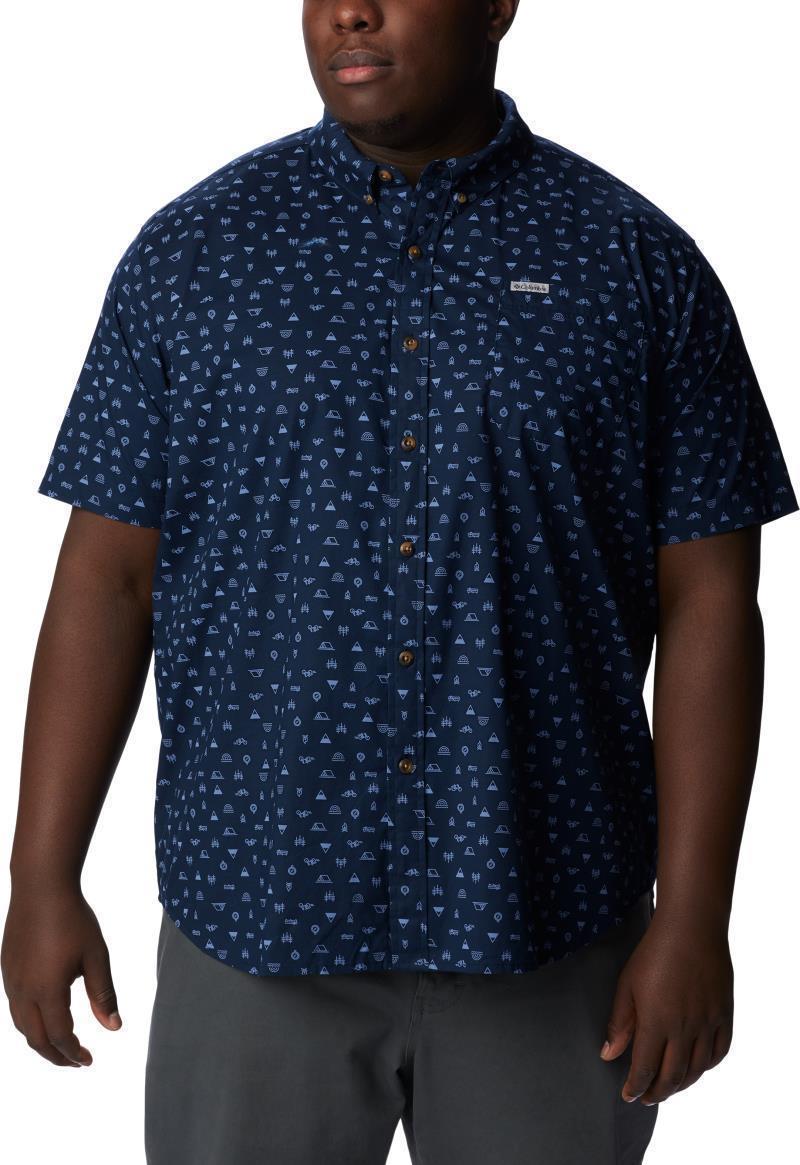 Rapid Rivers Printed SS Shirt - Big - Mens - Collegiate Navy Camp Icon 1