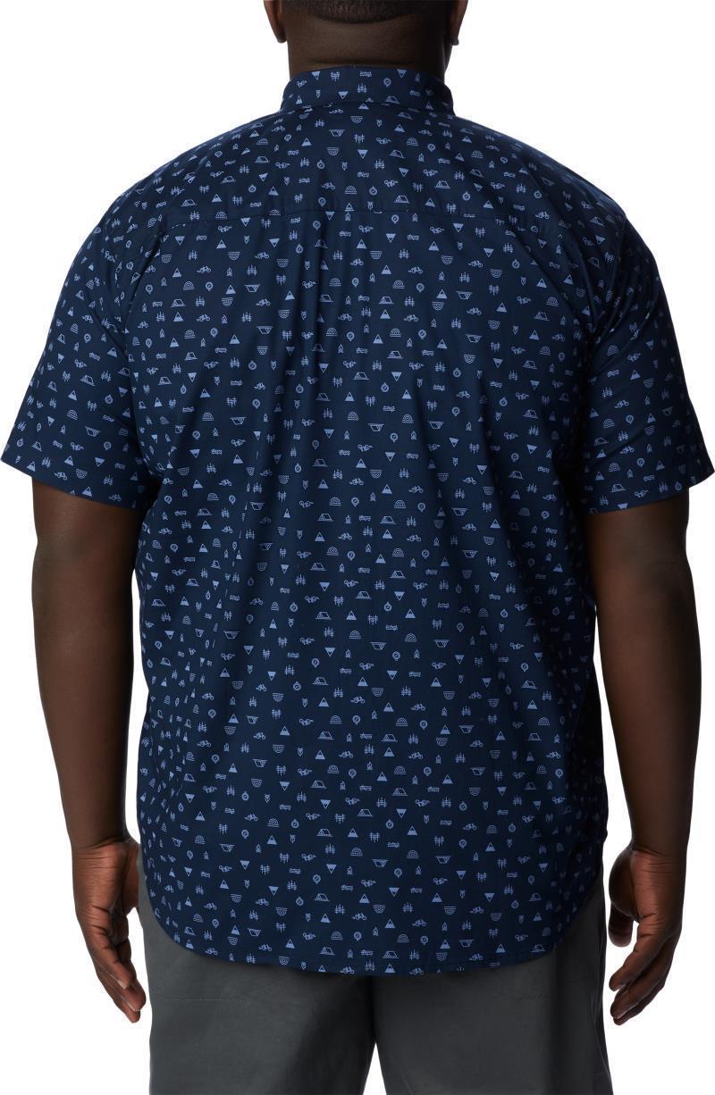 Rapid Rivers Printed SS Shirt - Big - Mens - Collegiate Navy Camp Icon 2