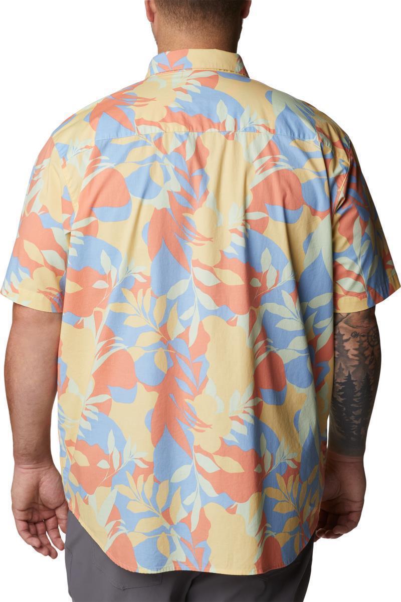 Rapid Rivers Printed SS Shirt - Big - Mens - Cornstalk Floriated 2