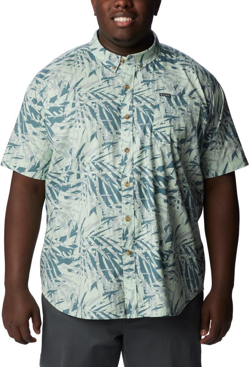 Rapid Rivers Printed SS Shirt - Big - Mens - Metal Dye Palms 1