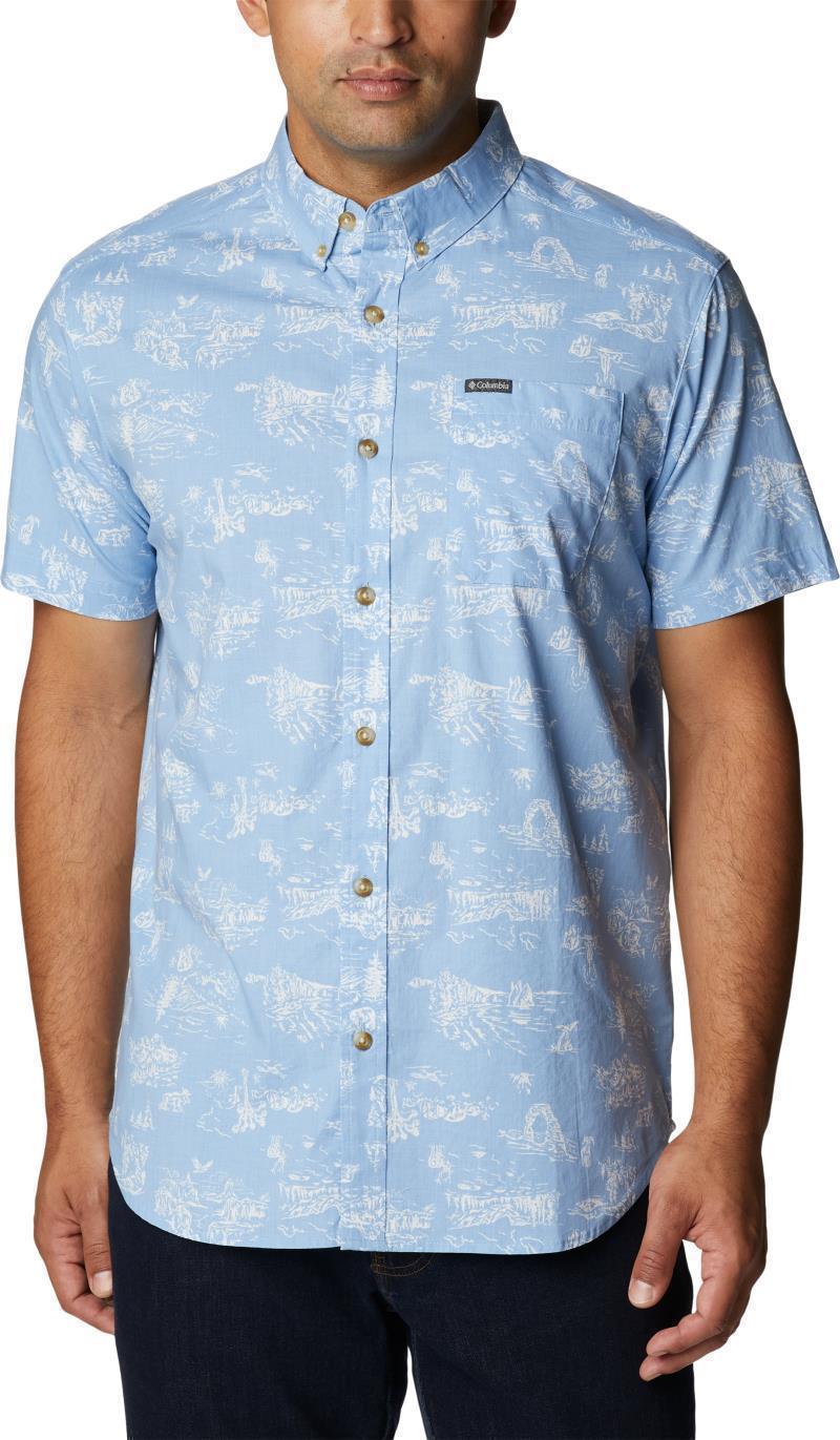Rapid Rivers Printed SS Shirt - Tall - Mens - Jet Stream Park Trip 1