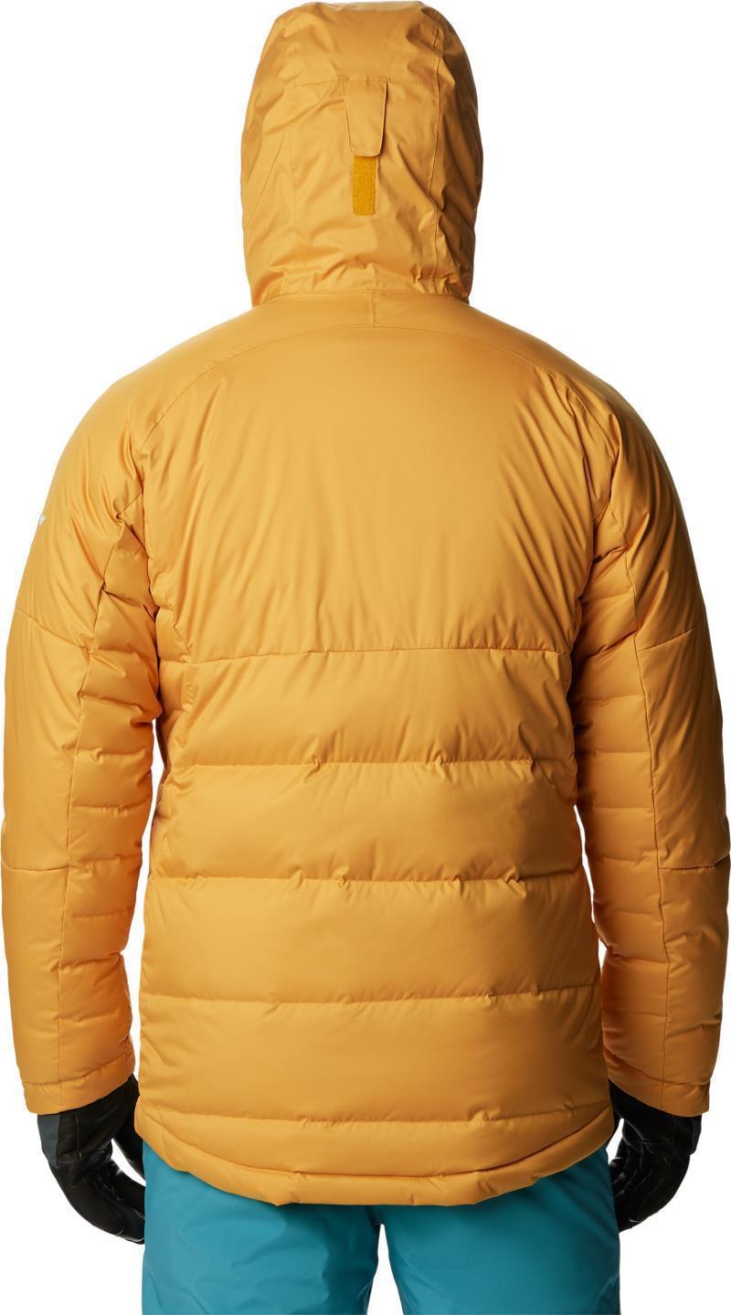 Roaring Fork Down Jacket - Mens - Raw Honey / Collegiate Navy 2