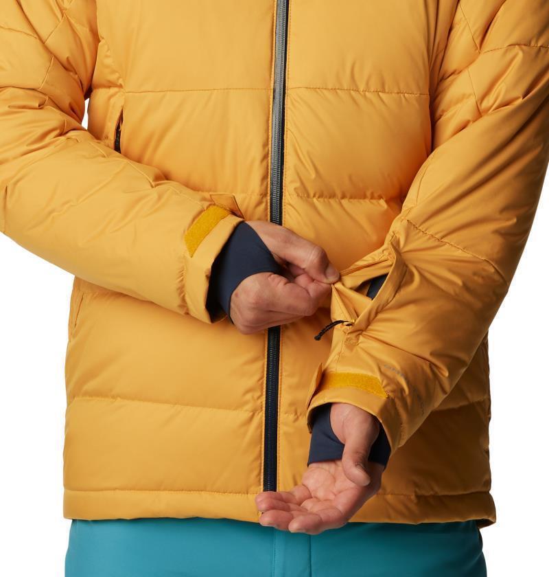 Roaring Fork Down Jacket - Mens - Raw Honey / Collegiate Navy 7
