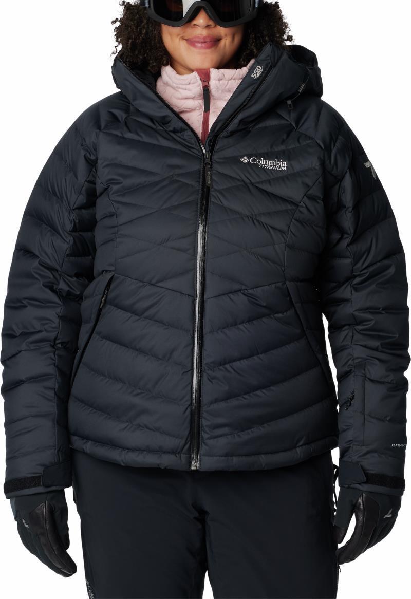 Roaring Fork Down Jacket - Plus - Womens - Black 1