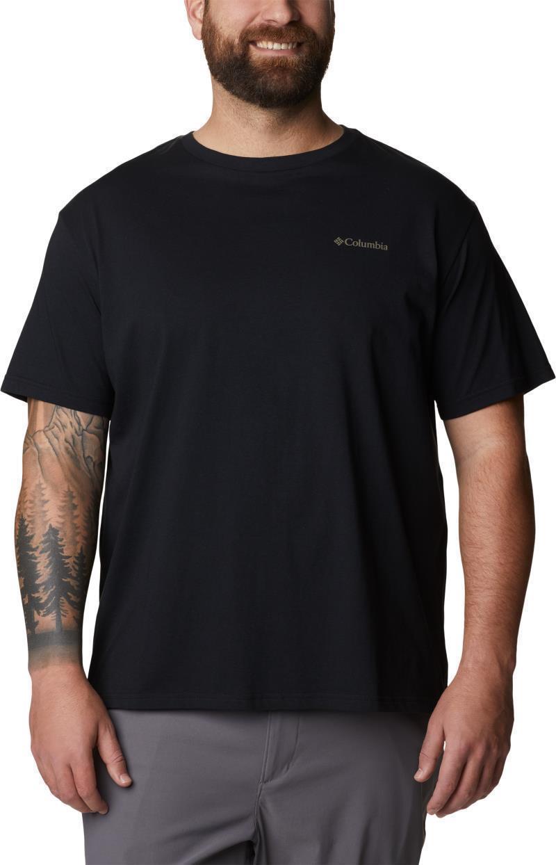 Rockaway River Back Graphic SS Tee - Big - Mens - Black / Hex Natured Graphic 1