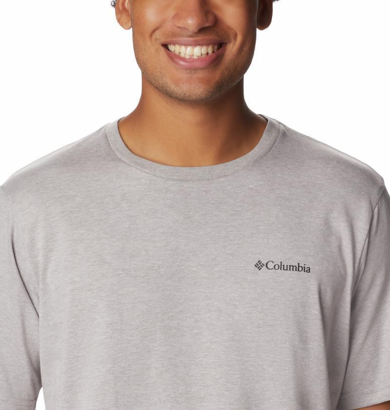 Rockaway River Back Graphic SS Tee - Mens - Columbia Grey Heather / Hex Natured Graphic 4
