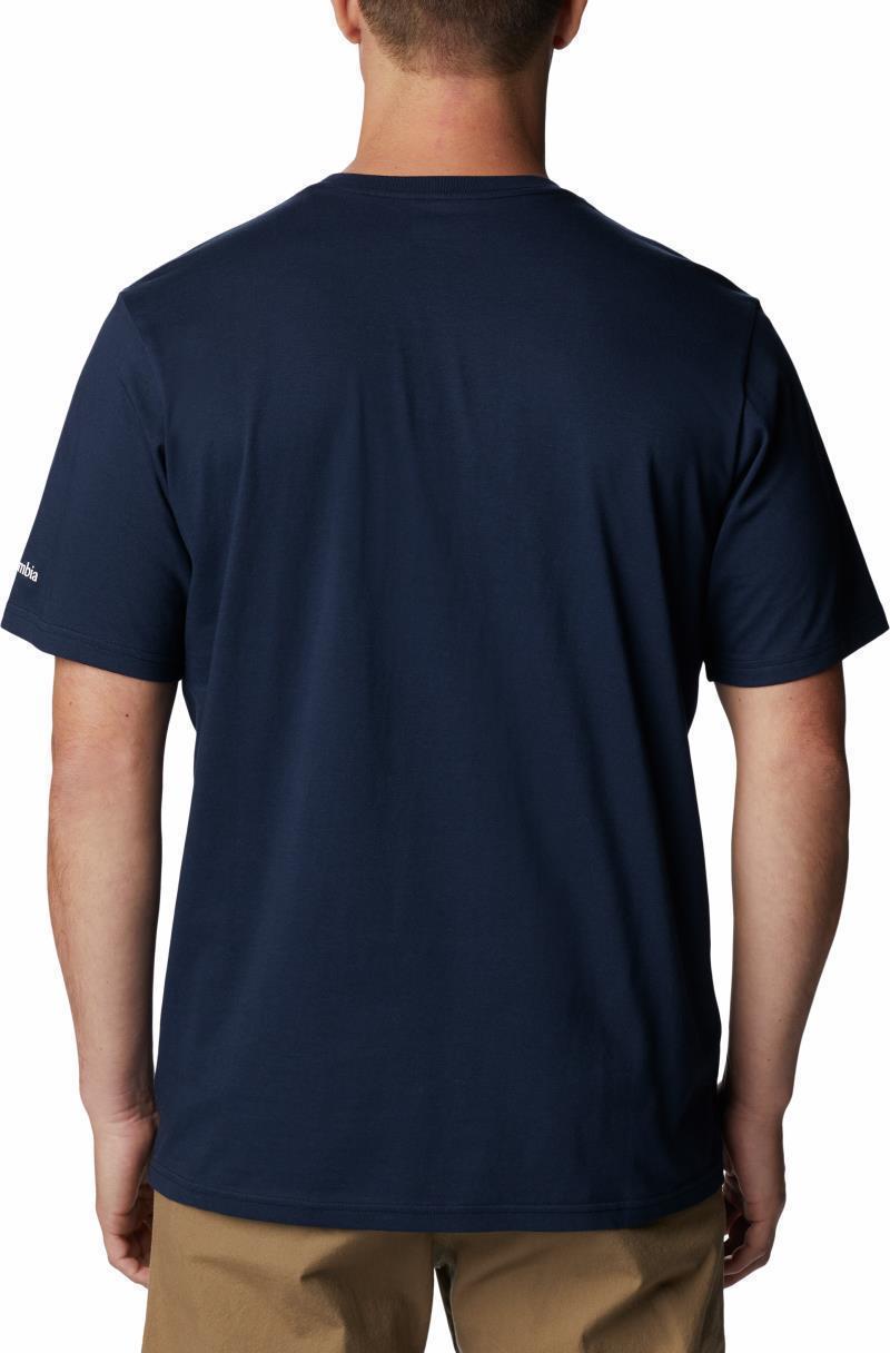 Rockaway River Graphic SS Tee - Mens - Collegiate Navy / CSC Varsity Arch GRX 3