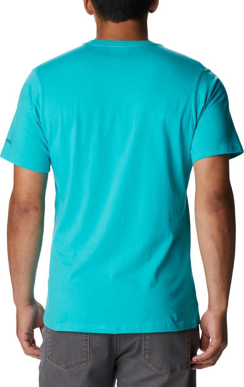 Rockaway River Graphic SS Tee - Tall - Mens - Bright Aqua / CSC Branded Graphic 2