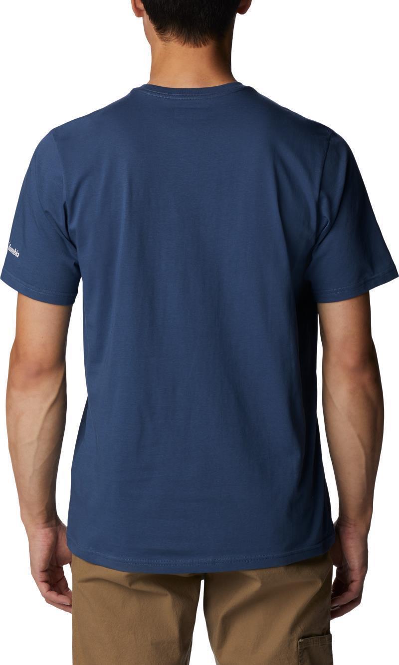 Rockaway River Graphic SS Tee - Tall - Mens - Dark Mountain / Scripted Fun Graphic 2