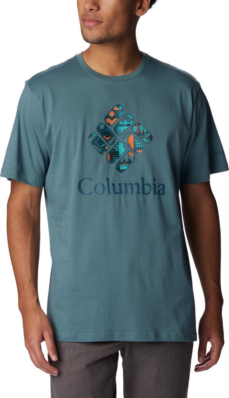 Rockaway River Graphic SS Tee - Tall - Mens - Metal / CSC Stacked Print Fill Grx 1