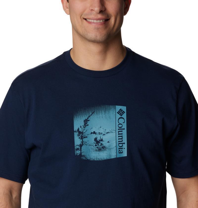 Rockaway River Outdoor SS - Big - Mens - Collegiate Navy / Hood Life Graphic 1