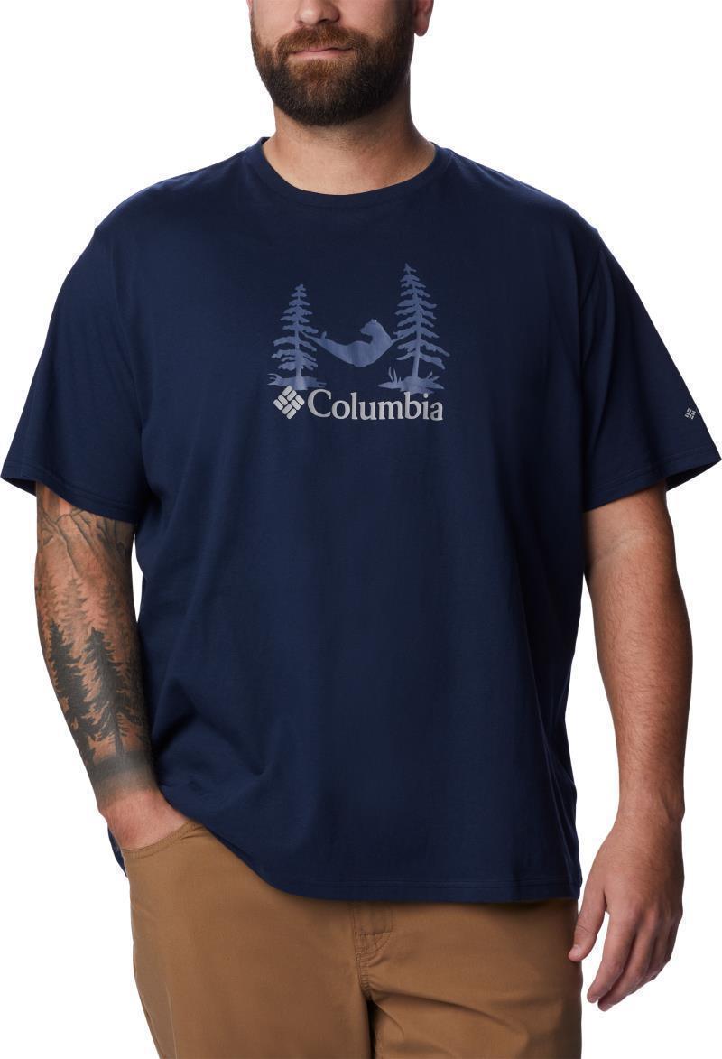 Rockaway River Outdoor SS - Big - Mens - Collegiate Navy / Snoozin Graphic 1