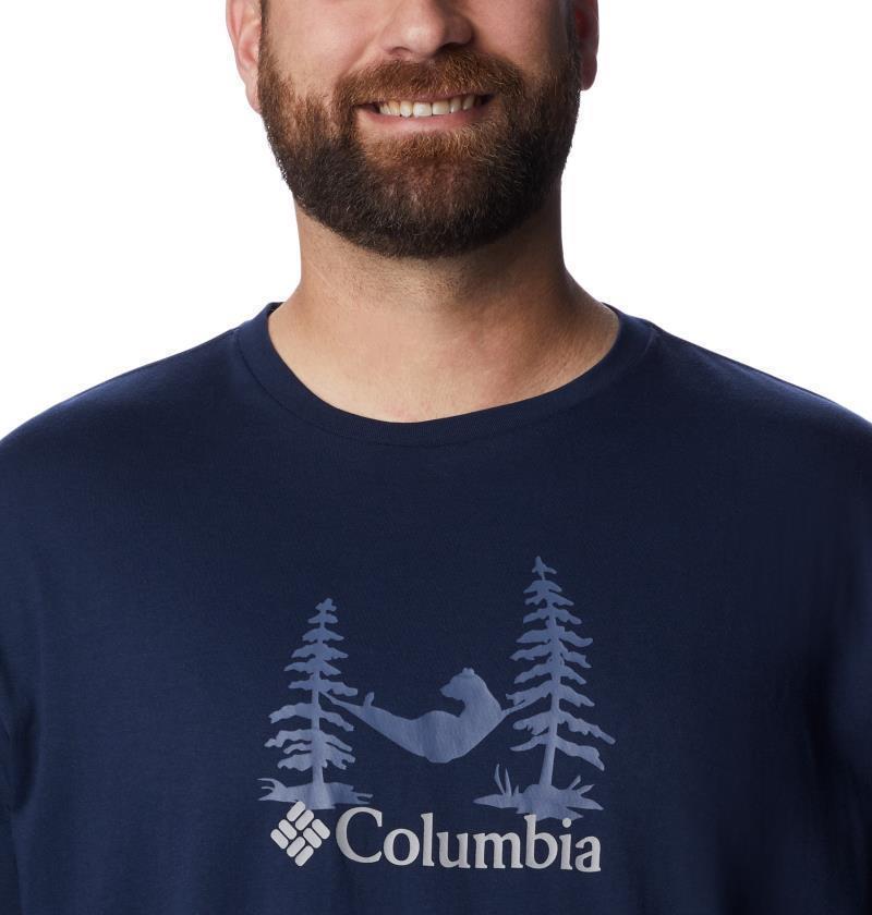 Rockaway River Outdoor SS - Big - Mens - Collegiate Navy / Snoozin Graphic 5