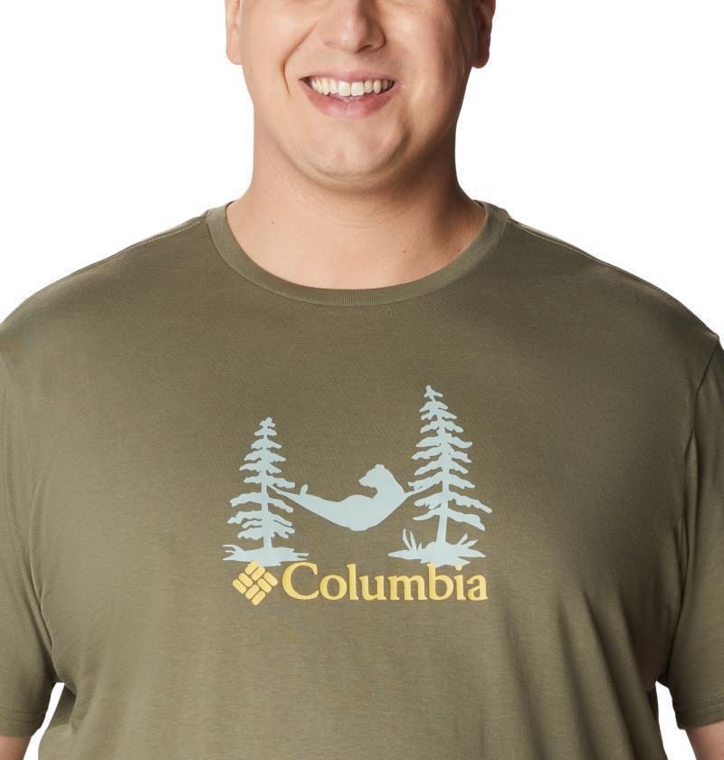Rockaway River Outdoor SS - Big - Mens - Stone Green / Snoozin Graphic 5