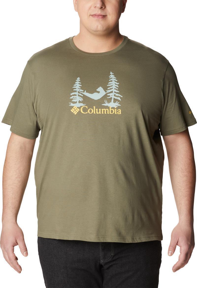 Rockaway River Outdoor SS - Big - Mens - Stone Green / Snoozin Graphic 1
