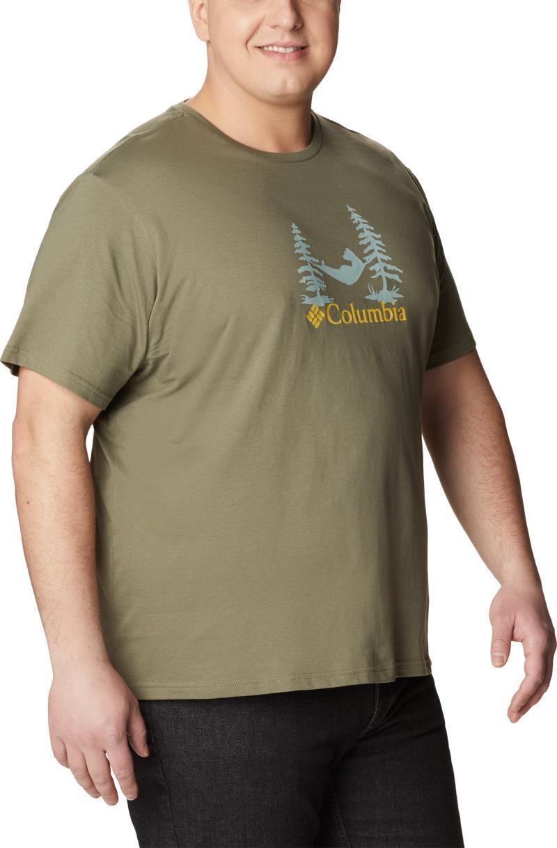 Rockaway River Outdoor SS - Big - Mens - Stone Green / Snoozin Graphic 4