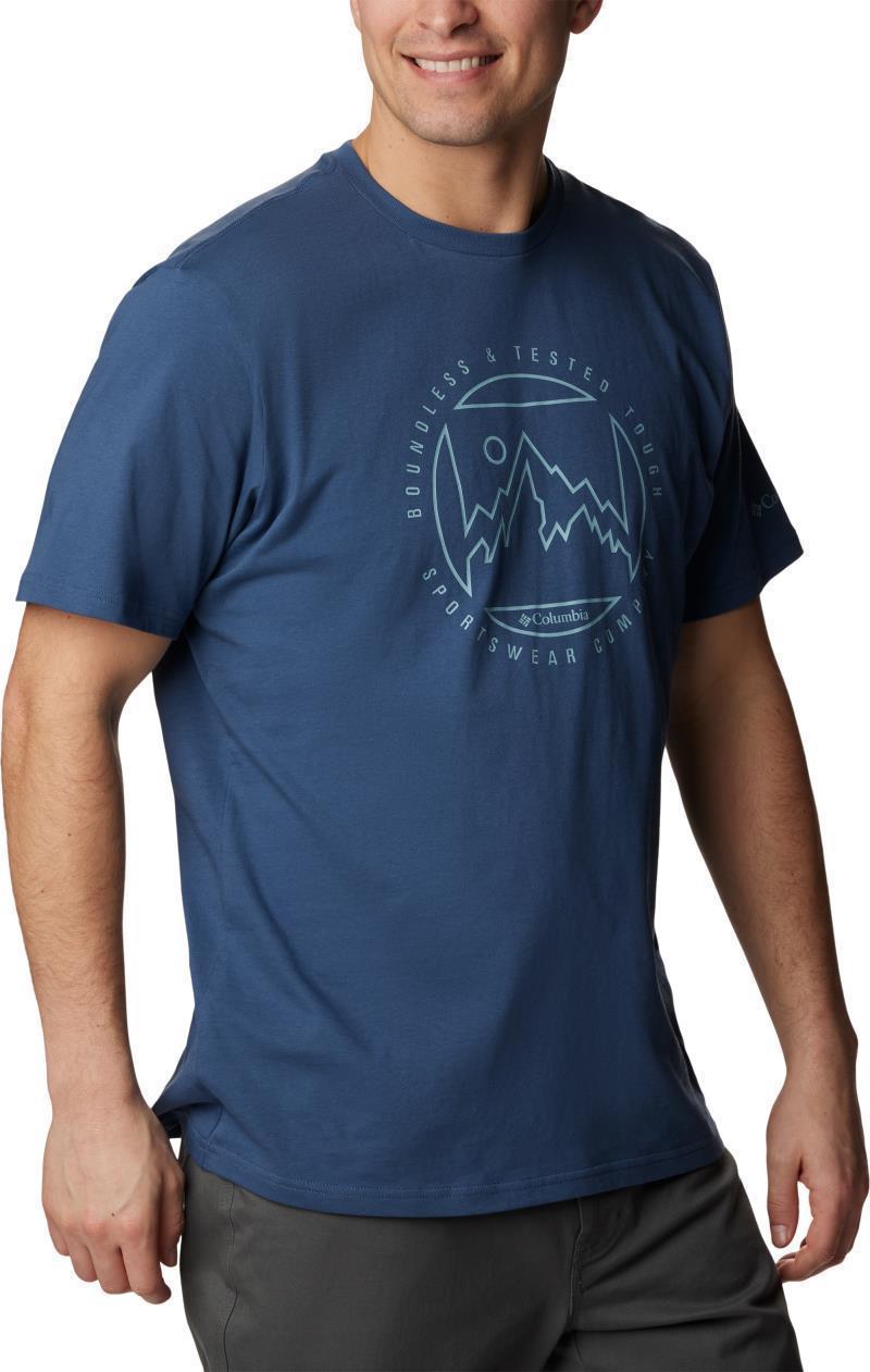 Rockaway River Outdoor SS - Mens - Dark Mountain / Boundless Graphic 1